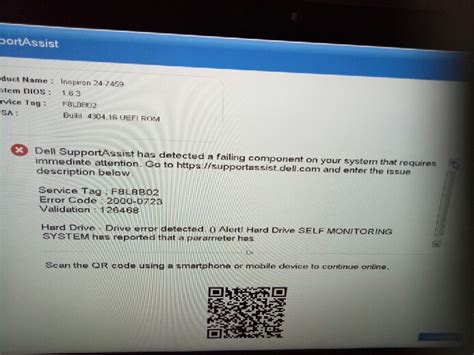 dell supportassist hard drive test failed|dell supportassist won't download.